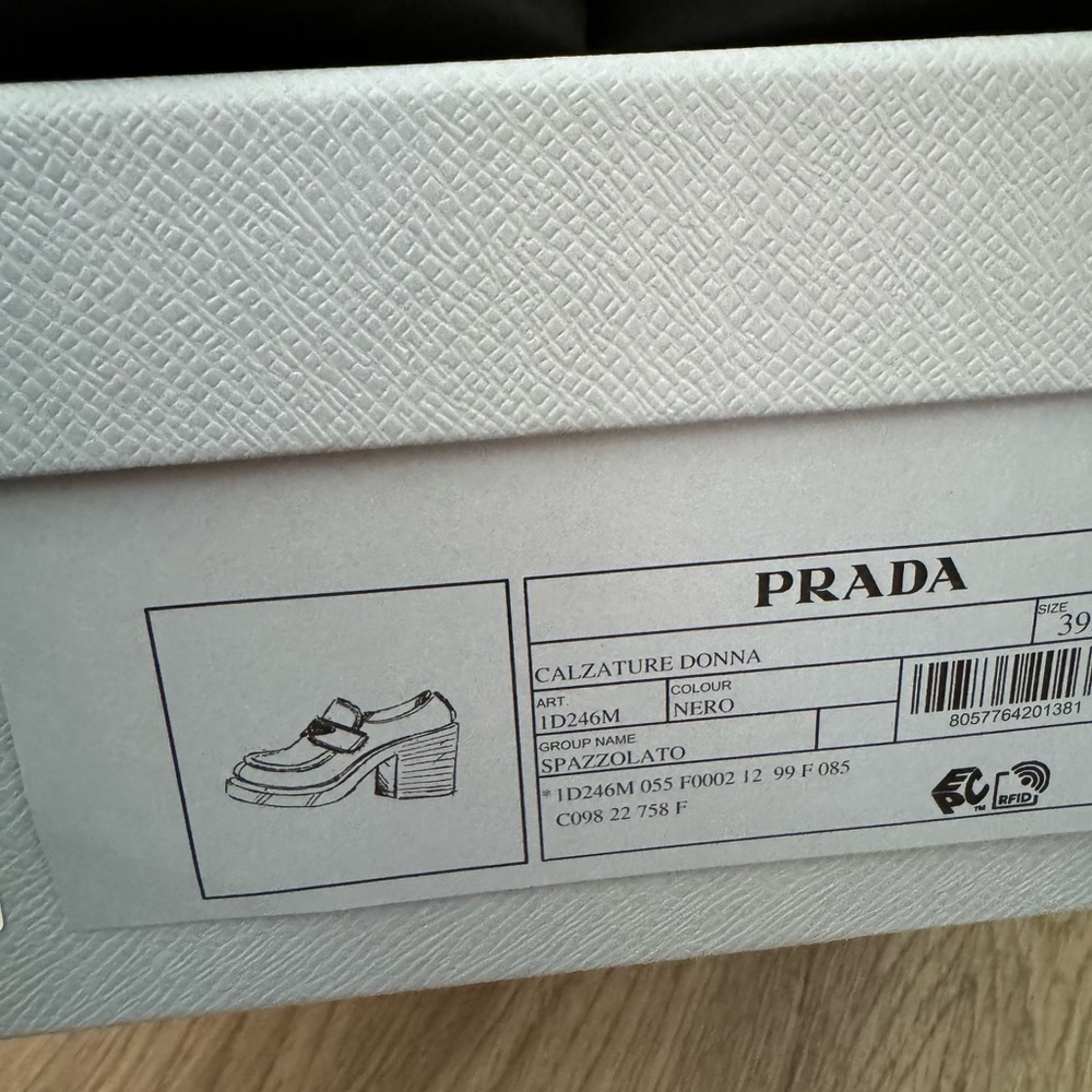 Prada Leather Loafers - Picture 4 of 7